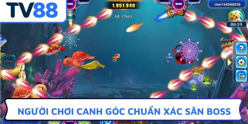 Người chơi canh góc chuẩn xác săn boss