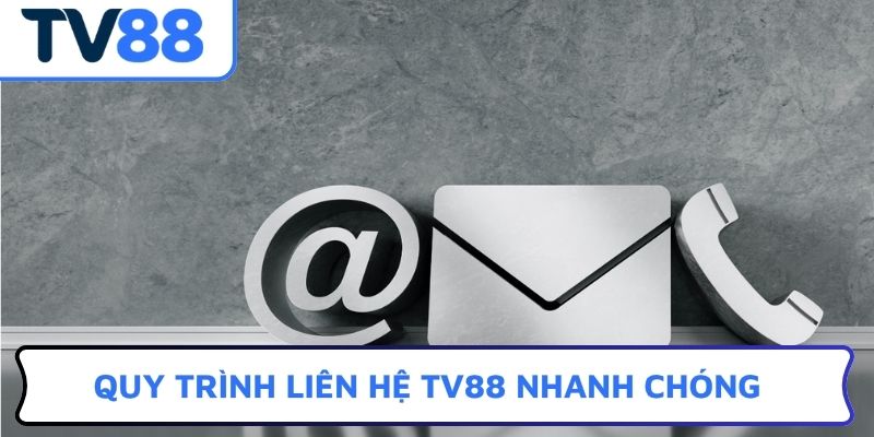 Quy trình liên hệ TV88 nhanh chóng